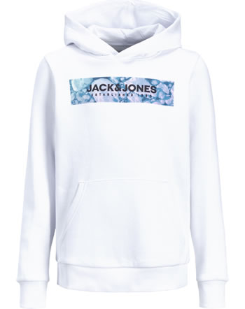 Jack & Jones Junior Sweat Hood JCOANNIV white 12213228