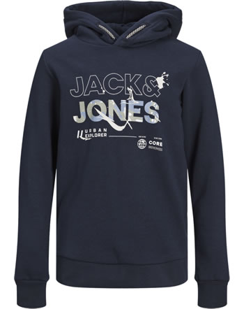 Jack & Jones Junior Hoodie Kapuzenpullover JCOGAME navy blazer 12206160