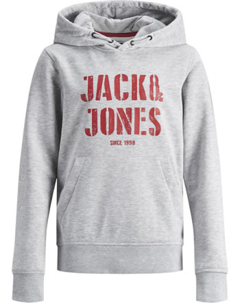 Jack & Jones Junior Hoodie JCOJAY light grey melange 12167671
