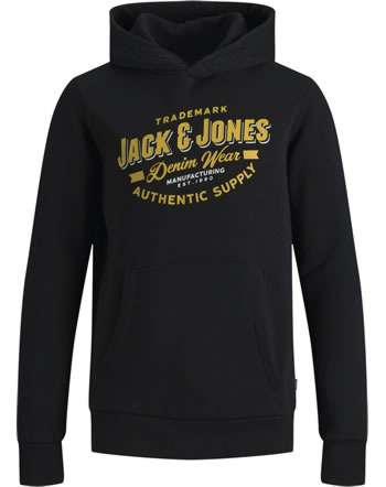 Jack & Jones Junior Hoodie Kapuzenpullover JJELOGO NOOS black