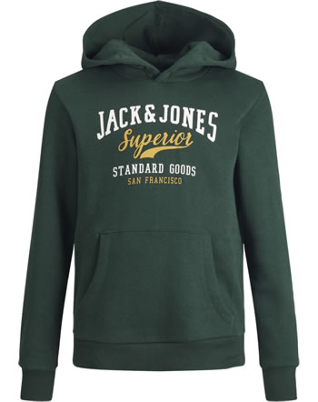 Jack & Jones Junior Sweat Hood JJELOGO NOOS pine grove
