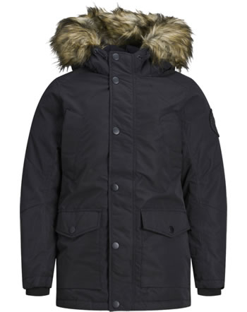 Jack & Jones Junior Jacke mit Kapuze JJSKY PARKA black 12174535