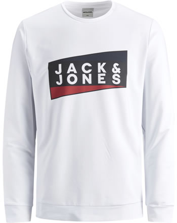 Jack & Jones Junior Sweatshirt JCOANTON white 12173660