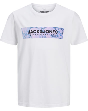 Jack & Jones Junior T-shirt short sleeve JCOANNIV white