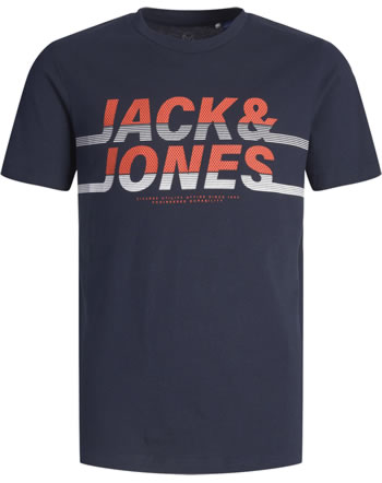 Jack & Jones Junior T-shirt short sleeve JCOCHARLES navy blazer