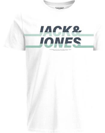 Jack & Jones Junior T-shirt short sleeve JCOCHARLES white