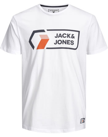 Jack & Jones Junior T-Shirt Kurzarm JCOLOGAN white