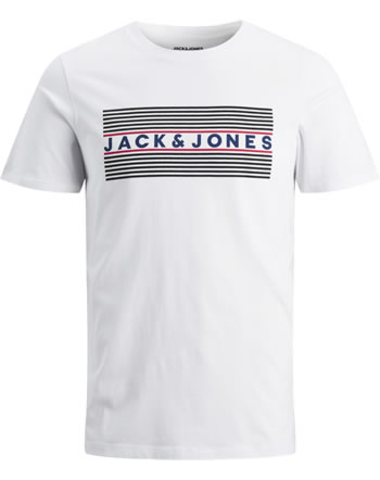 Jack & Jones Junior T-shirt short sleeve JJECORP NOOS white play 2 12152730