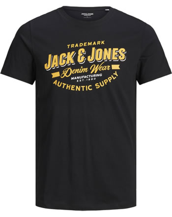 Jack & Jones Junior T-shirt short sleeve JJELOGO NOOS black 12190401