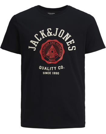 Jack & Jones Junior T-Shirt Kurzarm JJELOGO NOOS black 12213081