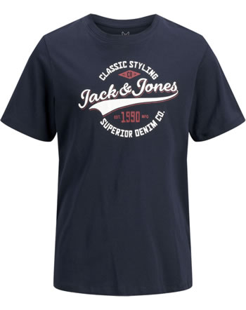 Jack & Jones Junior T-shirt short sleeve JJELOGO NOOS navy blazer 12190401