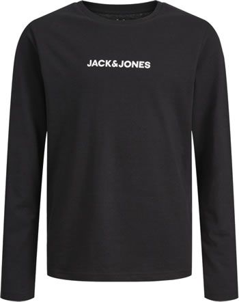Jack & Jones Junior T-Shirt Langarm JCOTHX black