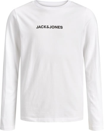 Jack & Jones Junior T-shirt long sleeve JCOTHX white 12213224