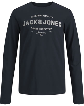 Jack & Jones Junior T-shirt long sleeve JJEJEANS NOOS navy blazer 12190513