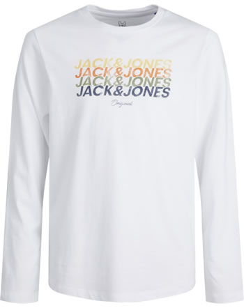 Jack & Jones Junior T-Shirt Langarm JORBRADY bright white