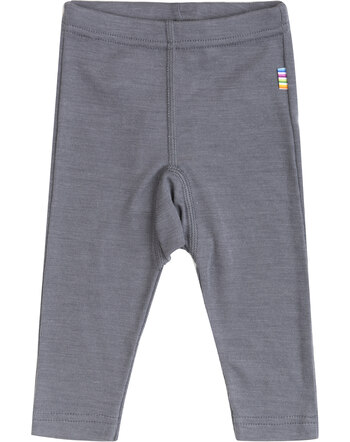Joha Baby-Leggings aus Merinowolle/Seide - Grau