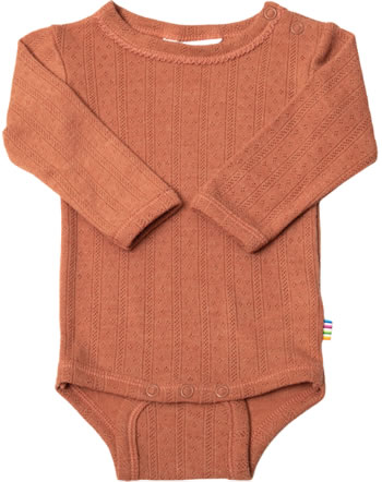 Joha Body Body Long Sleeve Merino Wool/Silk orange