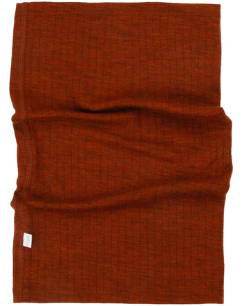 Joha Damen-Loop/Schlauchschal aus Merinowolle - Rostfarbe