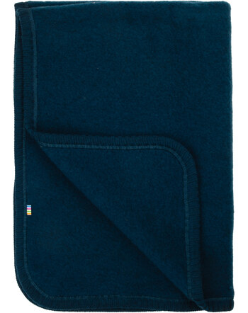 Joha Decke aus Merinowolle 75x100 cm - Dunkel Türkis