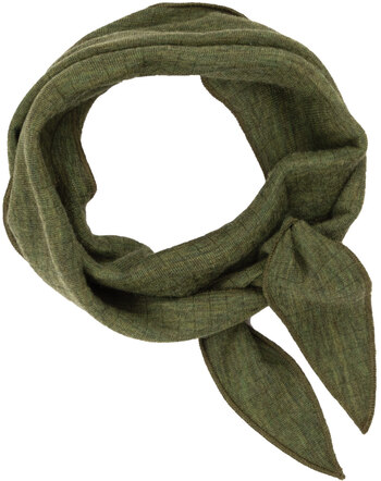 Joha Halstuch/Schal für Damen aus doppellagiger Merinowolle - Olive