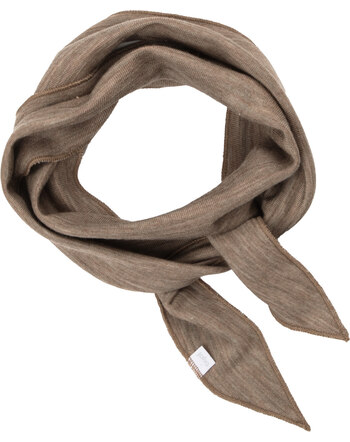 Joha Halstuch/Schal für Damen aus Merinowolle und Seide - Brown