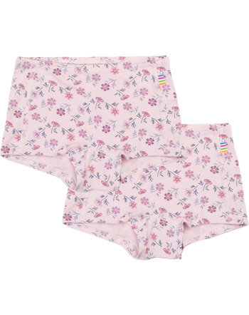 Joha Hipster im 2er-Set mit floralem Print aus Bambus-Viskose/Lycra - Lila 🌸🌼