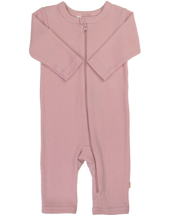 Joha Jumpsuit/Overall mit Reißverschluss aus Bio-Baumwolle - Rosa