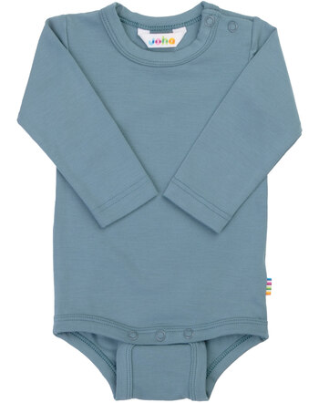 Joha Langarmbody aus Bambus-Viskose/Lycra - Blue