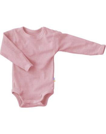 Joha Langarmbody aus Merinowolle - Alte Rose