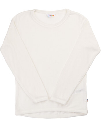Joha Langarmshirt aus Merinowolle - Natur