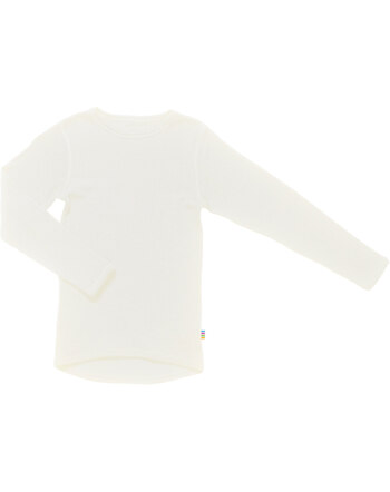 Joha Langarmshirt aus Merinowolle - Natur