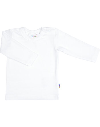 Joha Langarmshirt unifarben aus Bambus-Viskose/Lycra - White