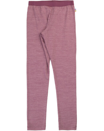 Joha Leggings aus 100 % Merinowolle - Bordeaux