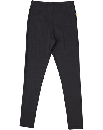 Joha Leggings aus Merinowolle/Seide - Schwarz