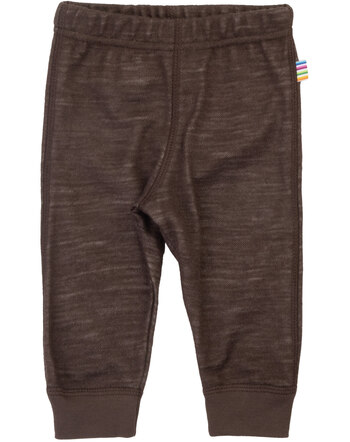 Joha Leggings aus Merinowolle und Bambus-Viskose - Dark Brown