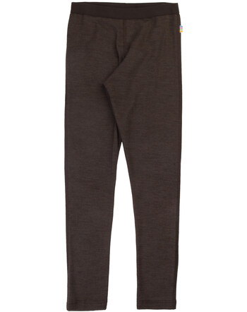 Joha Leggings aus Merinowolle und Seide - Dark Brown