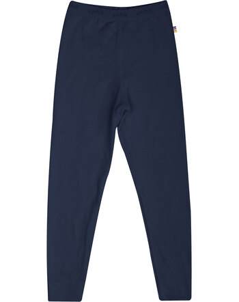 Joha Leggings with elastic waistband made from Bamboo-Viscose/Lycra - Dunkelblau