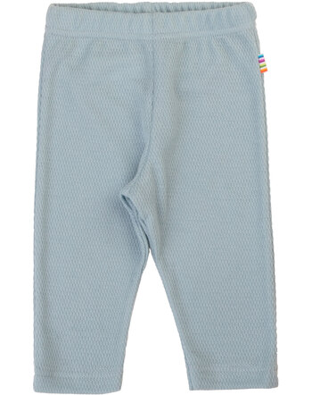 Joha Leggings mit Piqué-Struktur aus Bio-Baumwolle - Blau