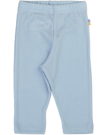 Joha Leggings uni aus Merinowolle - Blau