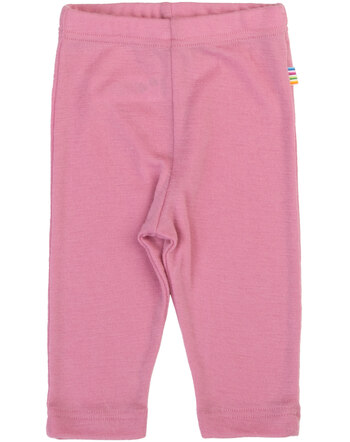 Joha Leggings uni aus Merinowolle - Rosa