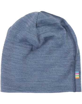 Joha Mütze/Beanie aus 100 % Merinowolle - Dark Blue