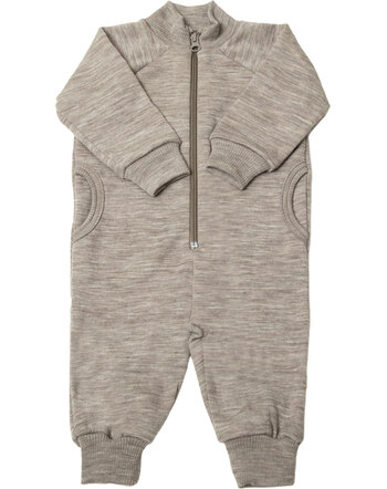 Joha Overall/Jumpsuit aus Merinowolle - Sesam Melange