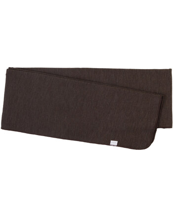 Joha Schal für Damen aus Merinowolle und Seide - Dark Brown