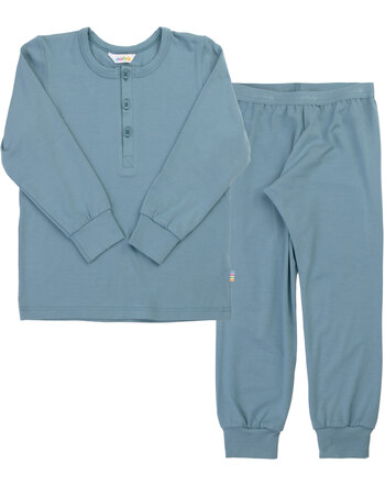 Joha Schlafanzug/Pyjama-Set aus Bambus-Viskose/Lycra - Blau