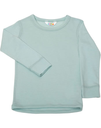 Joha Shirt long sleeve merino wool light blue