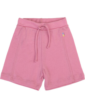 Joha Sommershorts uni aus leichter Merinowolle - Rosa