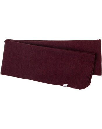 Joha Strick-Schal für Damen aus 100 % Merinowolle - Burgundy