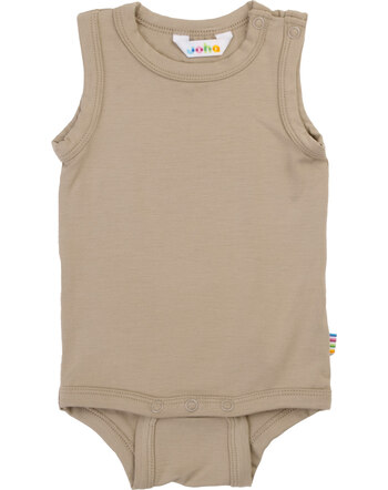 Joha Trägerbody uni aus Bambus-Viskose/Lycra - Beige