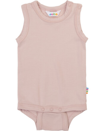 Joha Trägerbody uni aus Bambus-Viskose/Lycra - Pale Pink