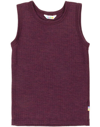 Joha Unterhemd aus Merinowolle - Pflaume